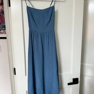 Reformation blue midi dress